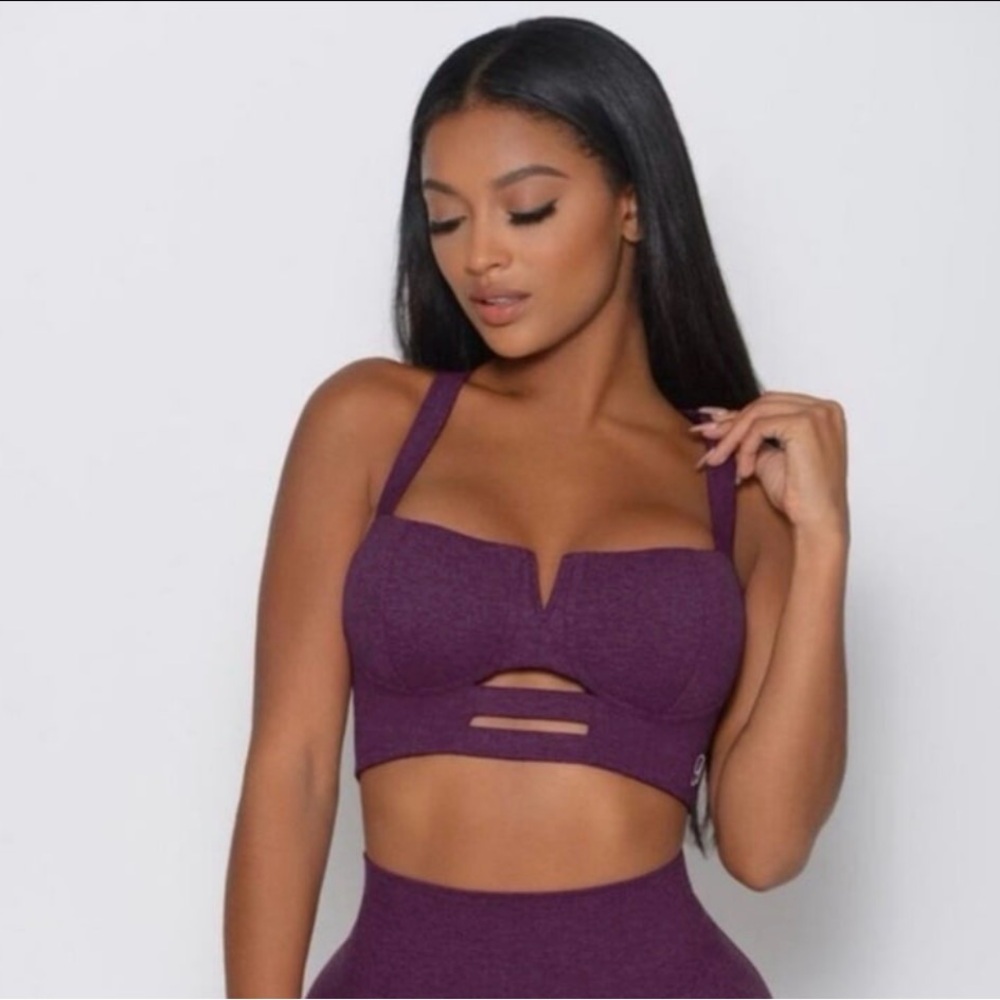 In sesrch of- Bombshell Sportswear Purple Sports Bra XL